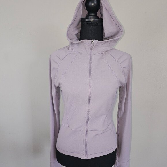 lululemon athletica Jackets & Blazers - Lululemon Lilac Sporty Hooded Jacket